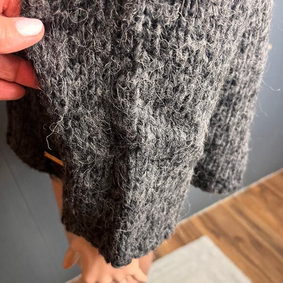 Michael Michael Kors Women’s Acrylic Alpaca Wool Blend Cowl Neck Sweater Large - Picture 5 of 7